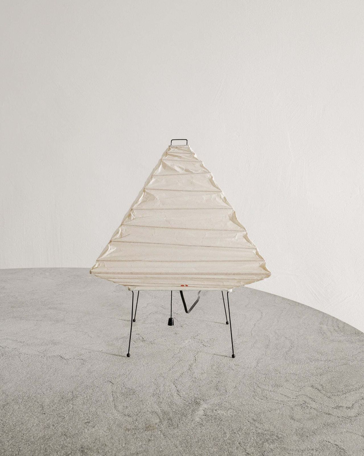 Vintage & Original Mid Century "5x" Table Lamp In Washi Paper By Isamu Noguchi For Ozeki & Co Japan, 1960s photo furniture