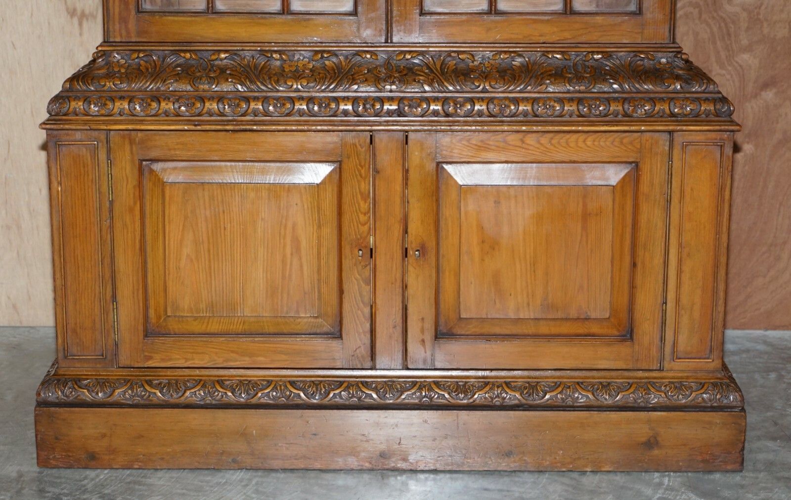 Very Important Antique Samuel Pepys 1666 Large Library Bookcase After Original photo Furniture