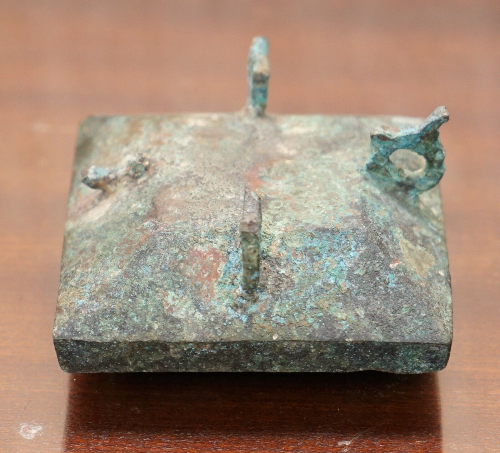 Home Decor Fanghu Han Dynasty 206bc 220ad Chinese Bronze Ritual Wine Vessel Jug & Cover photo