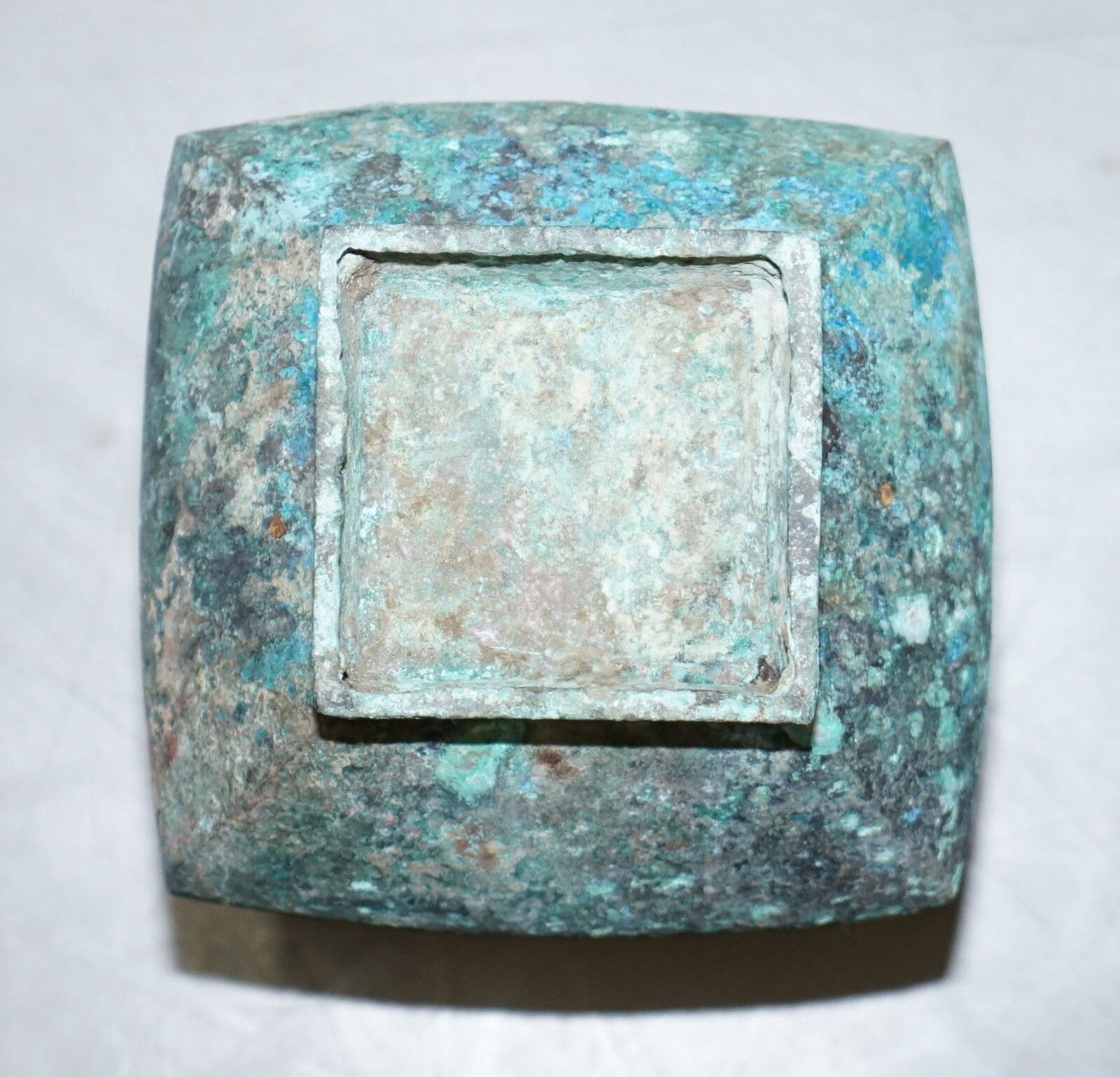 20000.0 Fanghu Han Dynasty 206bc 220ad Chinese Bronze Ritual Wine Vessel Jug & Cover photo