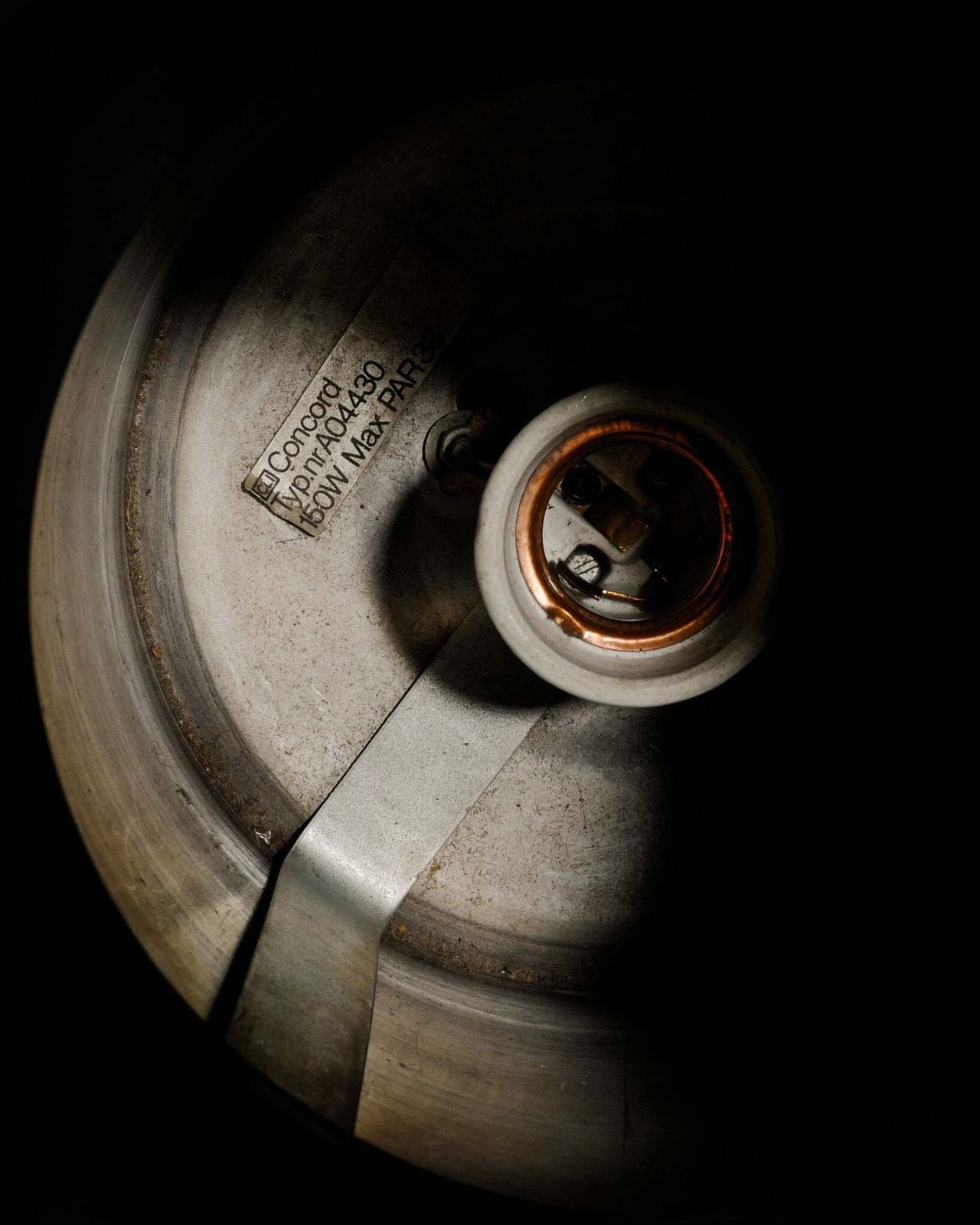 Pair Of French Cylinder Uplights, 1970s photo vinterior