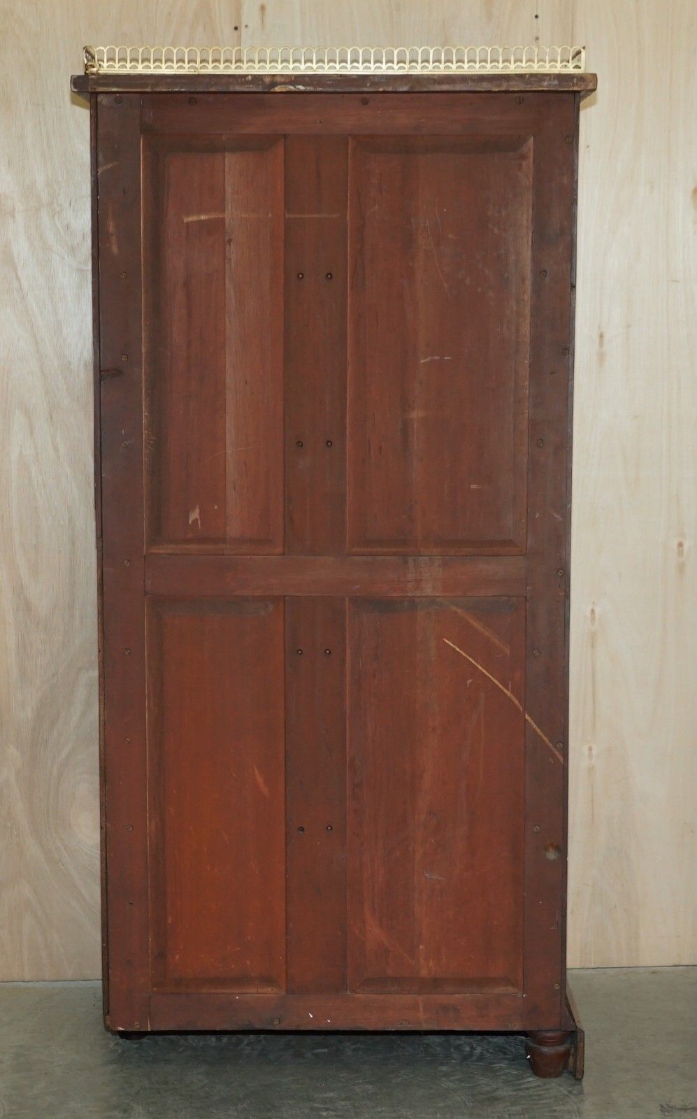 12000.0 Important Antique William IV 1830 3.5 Meter Wide Library Bookcase Brass Gallery photo