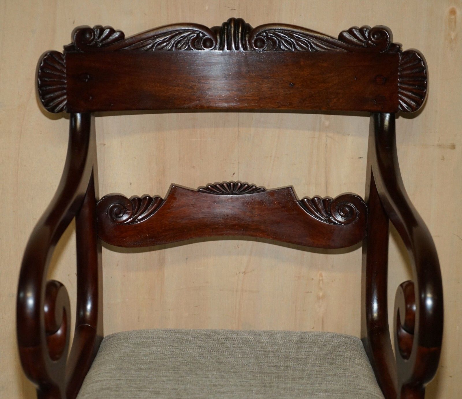 Antique 1830 William IV Flamed Mahogany Metamorphic Library Armchair Steps photo Furniture
