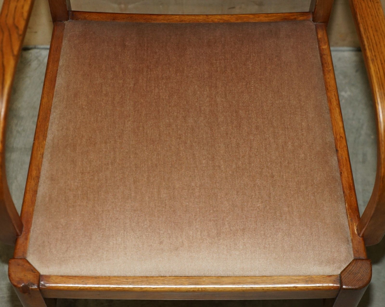 photo vintage Four Dining Chairs From Rms Queen Mary II Cunard White Star Liner Cruise Ship