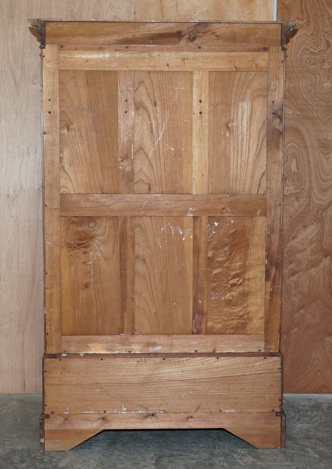 10500.0 Original Antique Fully Stamped Howard & Son's Berners Street Mahogany Wardrobe photo