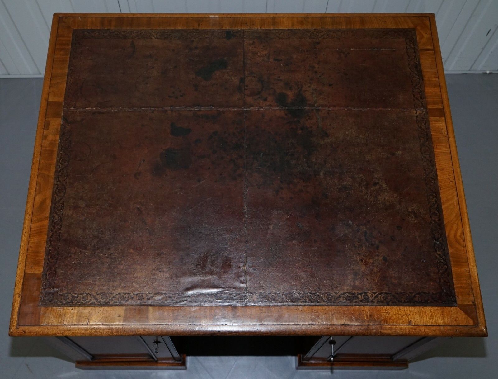 Rare 1794 George III Gillows Of Lancaster Double Sided Postmasters Sorting Desk photo Furniture