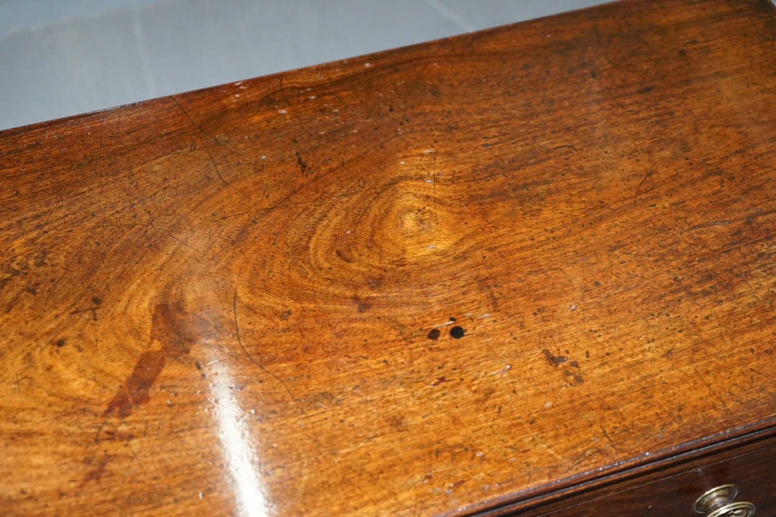 1790 Gillows Cuban Mahogany Library Secretaire Desk Writing Table I Bramah Lock photo 7500.0