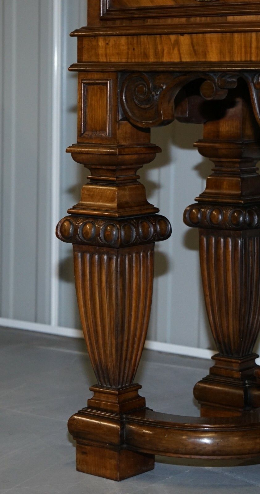 Exquisite Liberty's Of London Burr Walnut Drinks Cabinet With Sliding Shelves photo buy