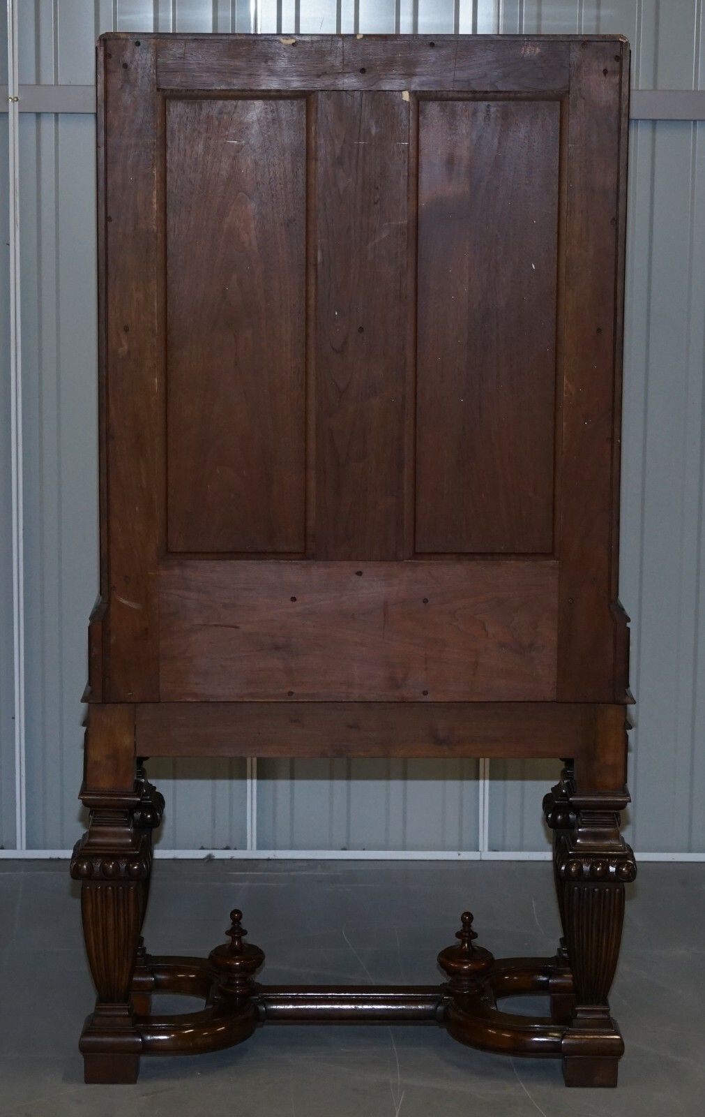 photo for sale Exquisite Liberty's Of London Burr Walnut Drinks Cabinet With Sliding Shelves