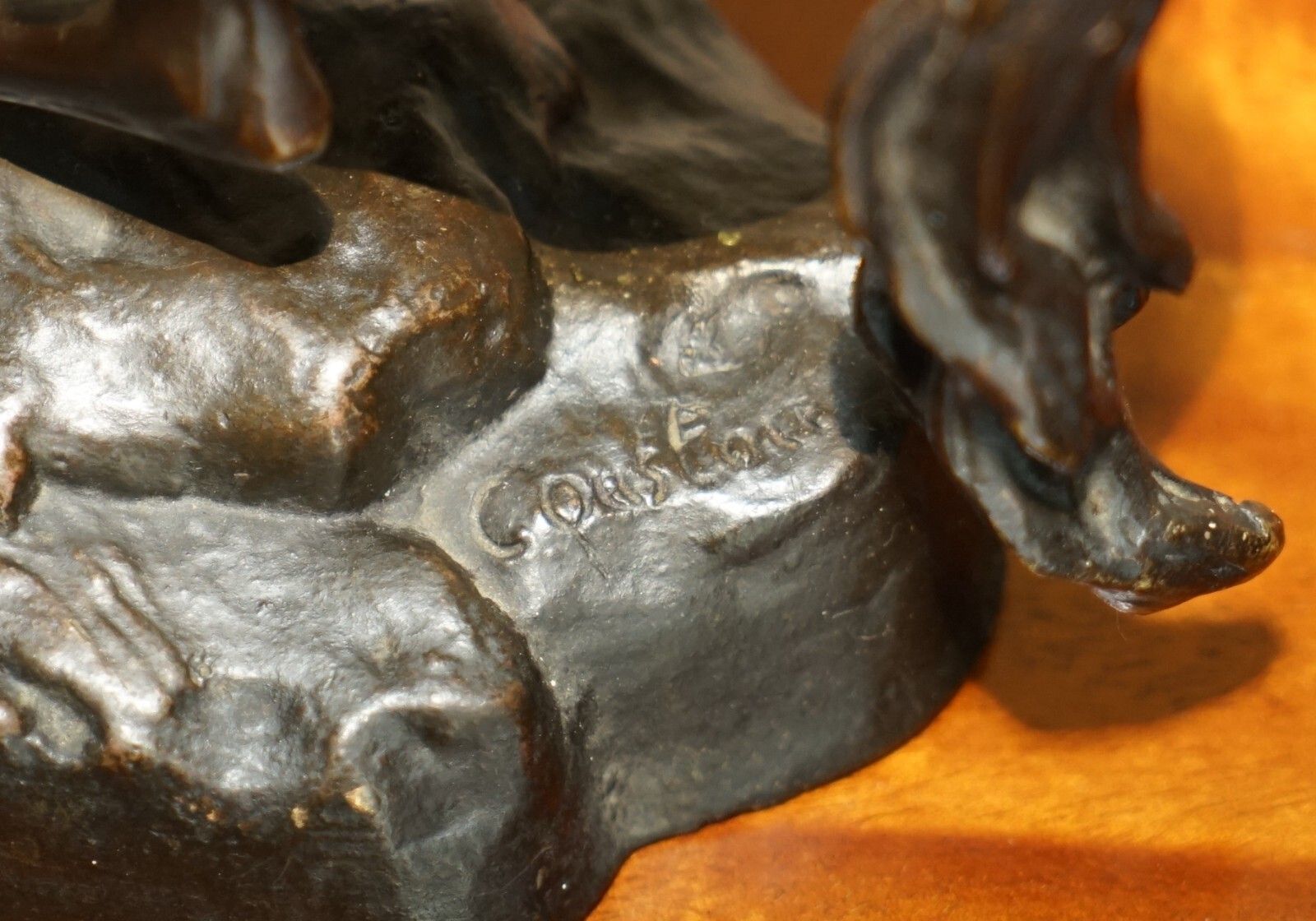 Pair Of Antique Bronze Guillaume Coustou Marly Horses Statues As Seen The Louvre photo vintage