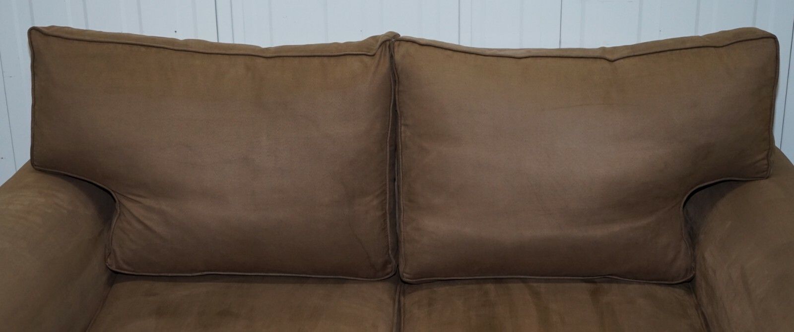 Pair Of Rrp £23,000 Ralph Lauren Jamaica Salon Sofas Feather Filled Cushions photo vinterior