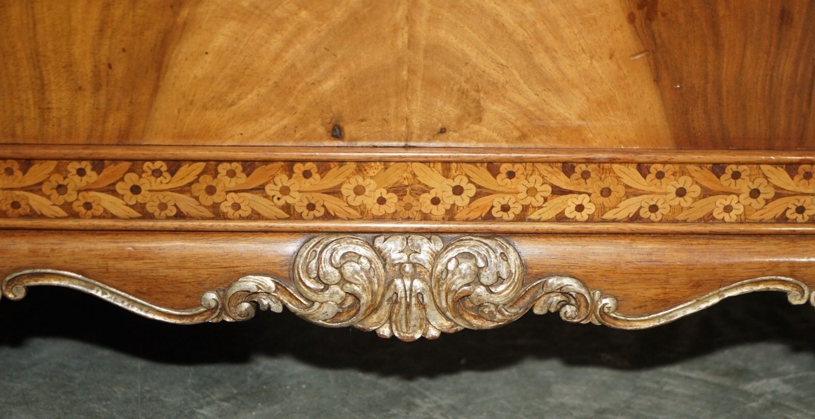 Finest Quality Waring & Gillow Burr Walnut Chest Of Drawers Part Of A Suite photo vintage