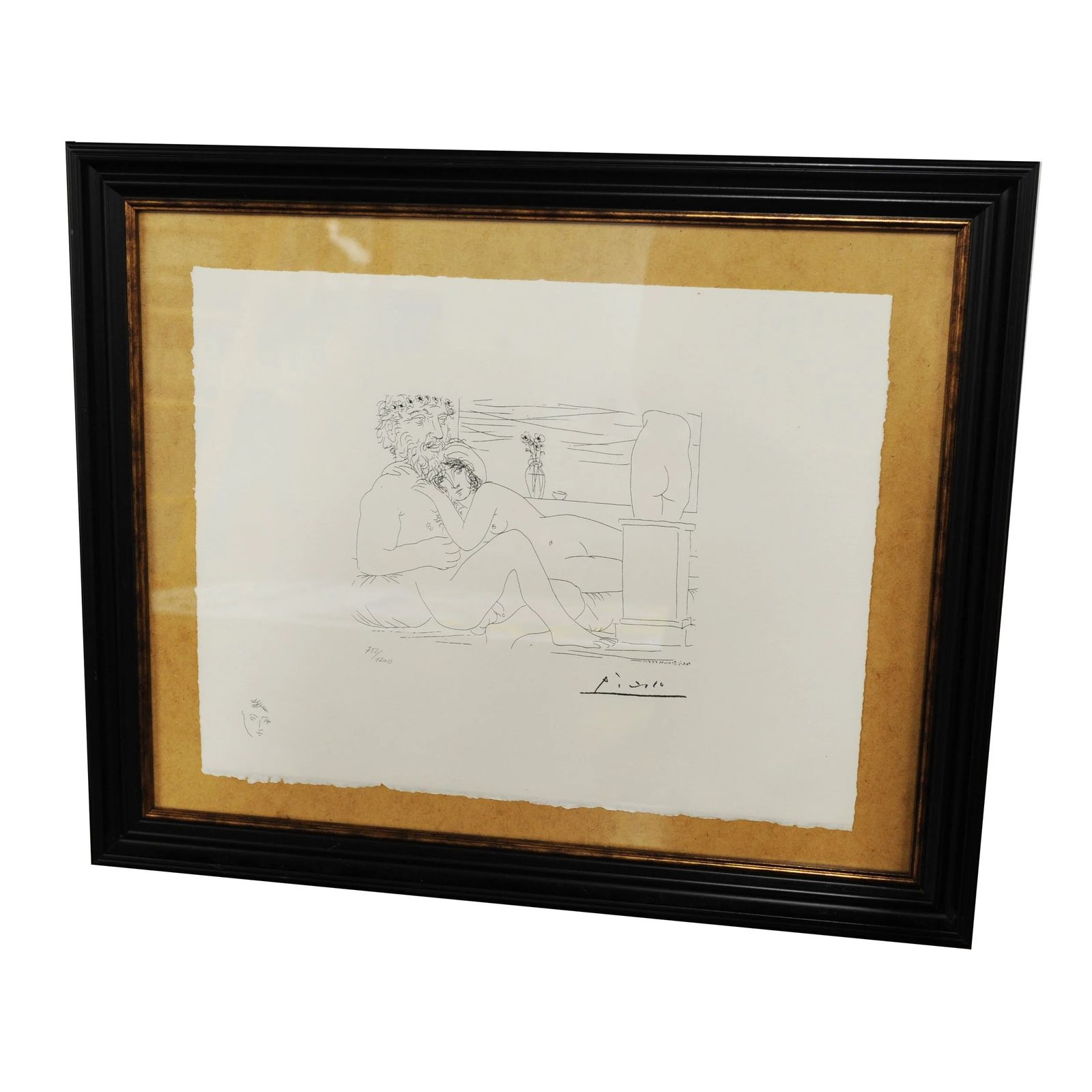 Pablo Picasso, Suite Vollard, Ca. 1970 Litograph On Paper photo Art