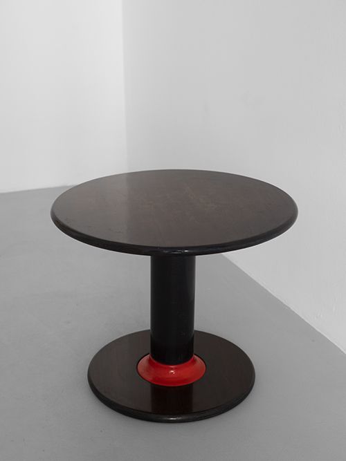 Set Of Two Ettore Sottsass Rocchettone Tables Poltronova 1964 photo Furniture