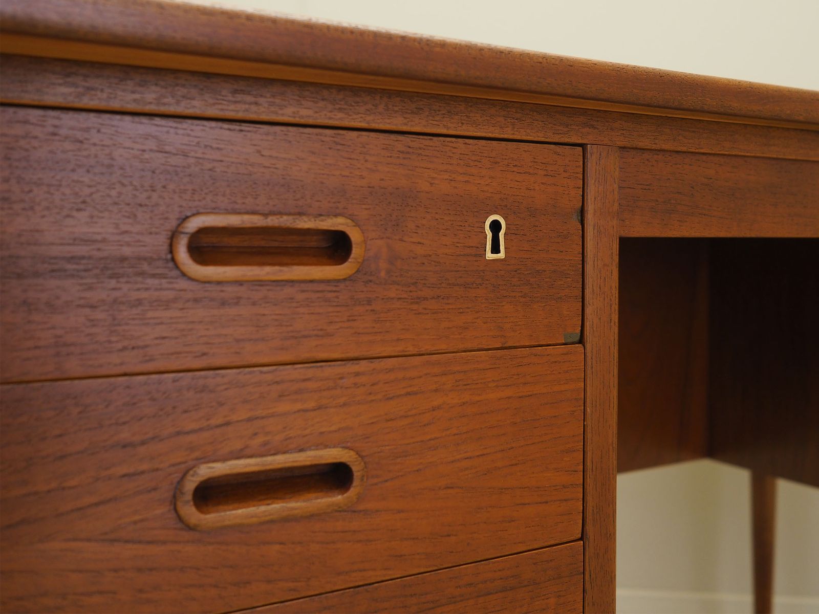 photo for sale Teak Desk, Danish Design, 1960s, Manufactured In Denmark