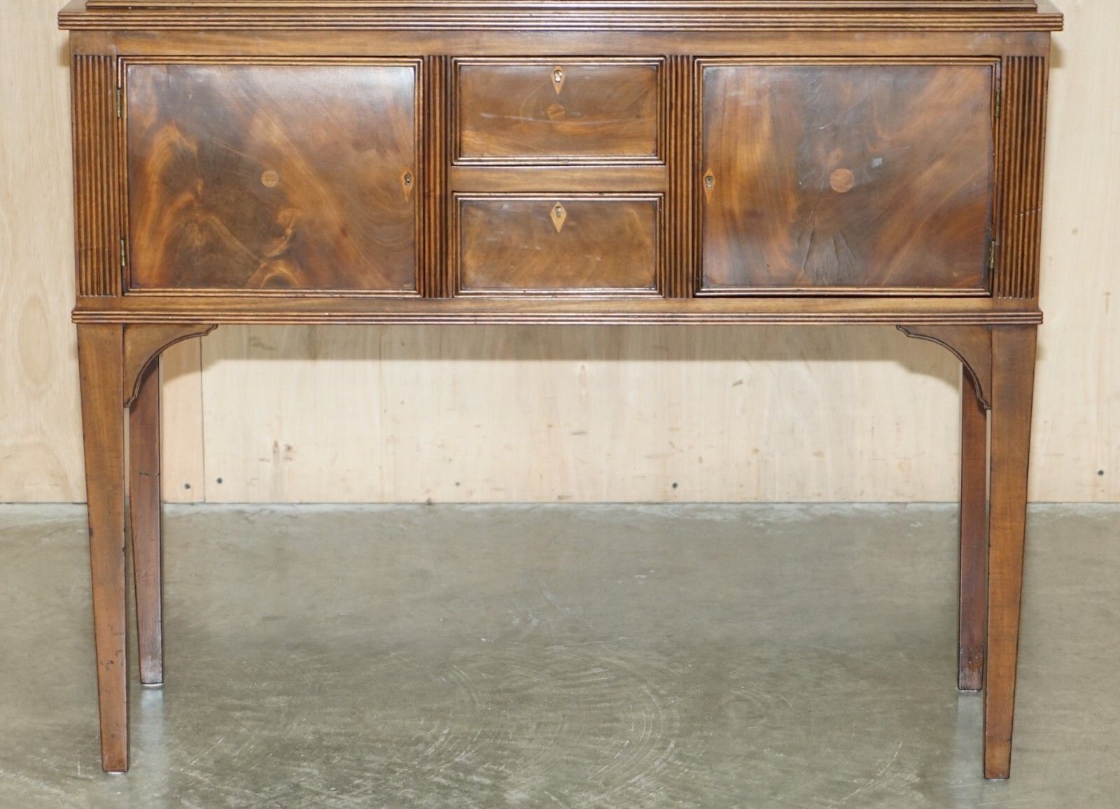 photo furniture Elegant Antique Victorian Circa 1870 Astral Glazed Bookcase With Long Legs