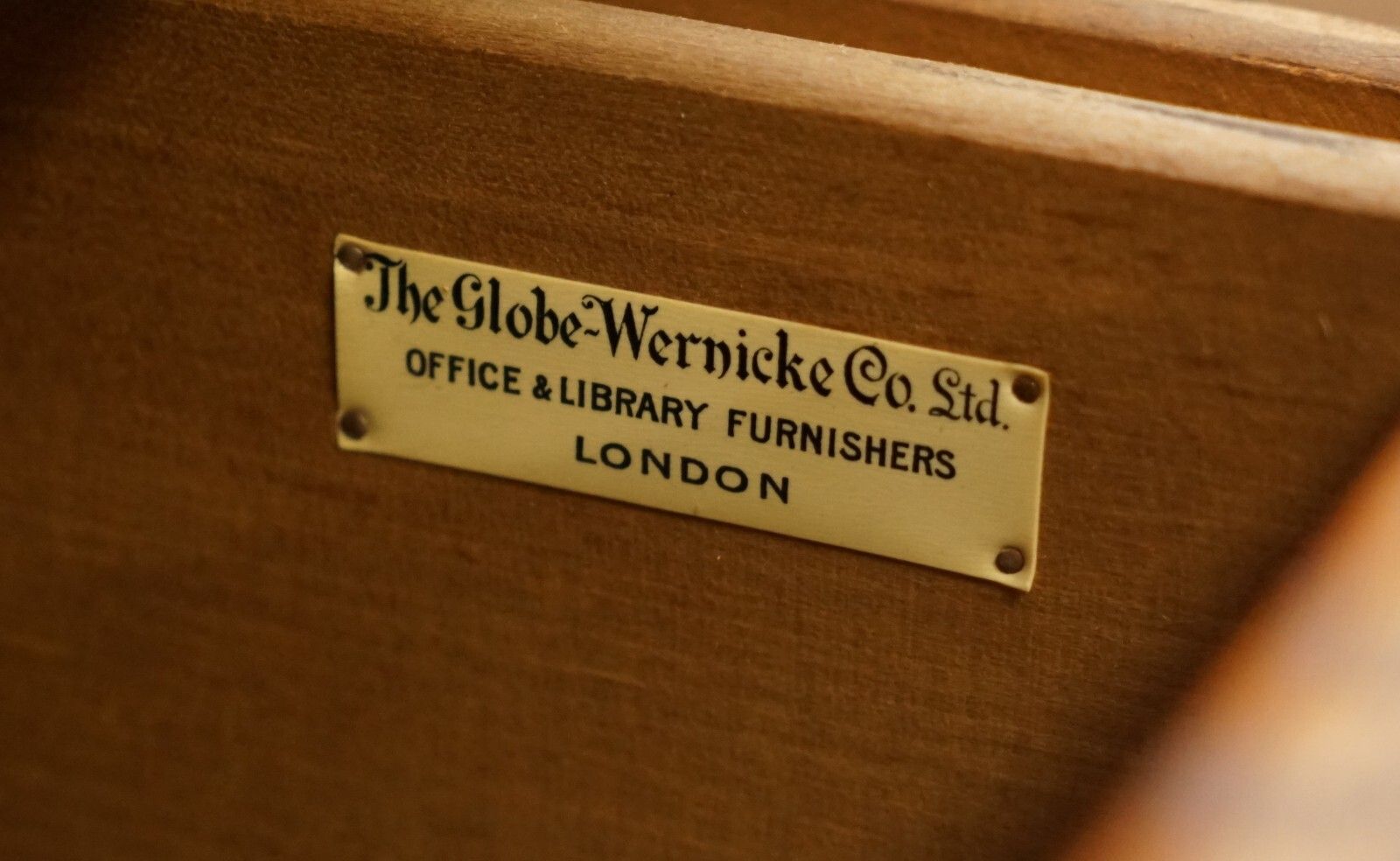 Super Rare Antique Globe Wernicke Haberdashery Shops Cabinet Filing Bookcase photo furniture