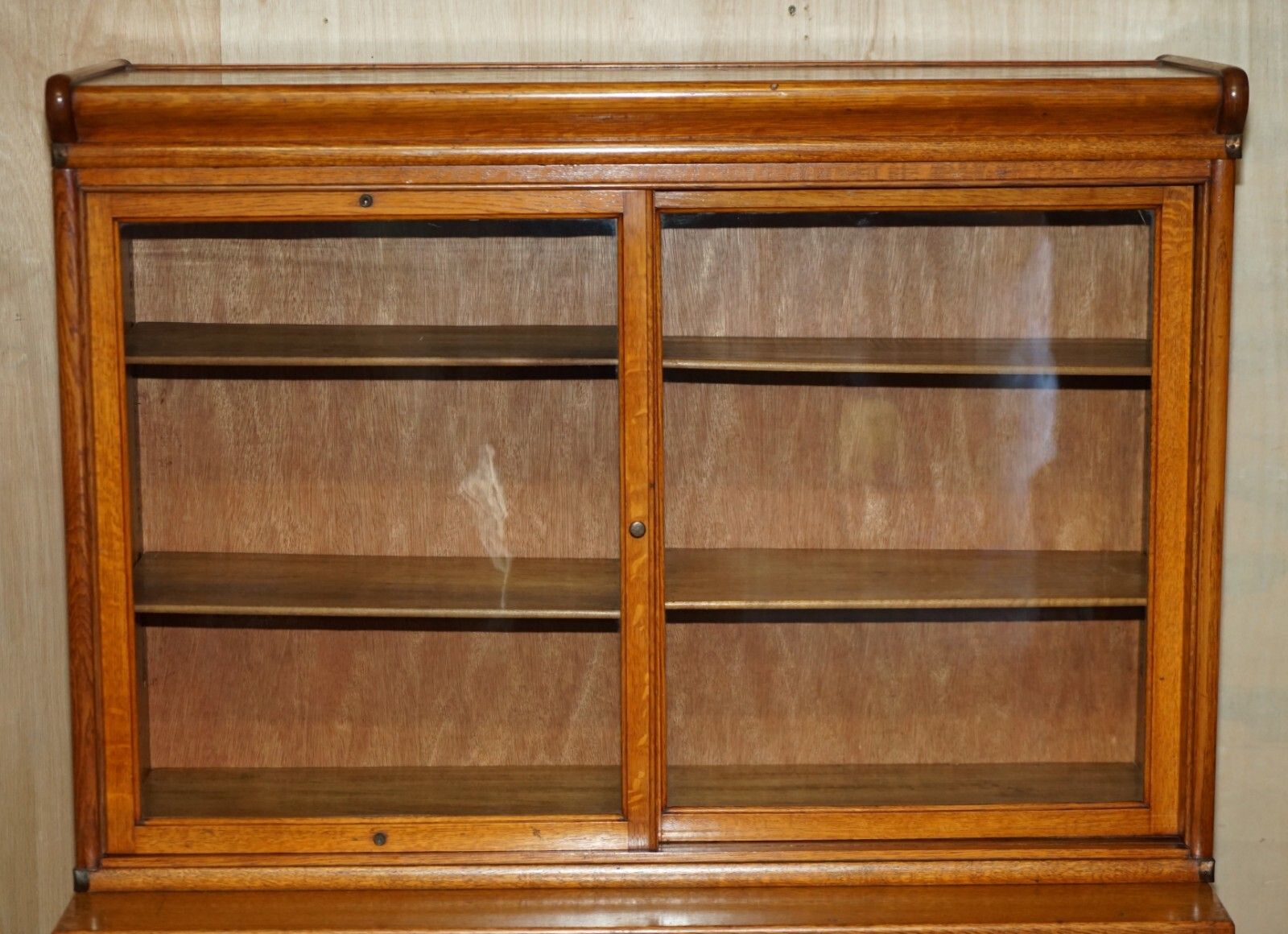 Super Rare Antique Globe Wernicke Haberdashery Shops Cabinet Filing Bookcase photo Furniture