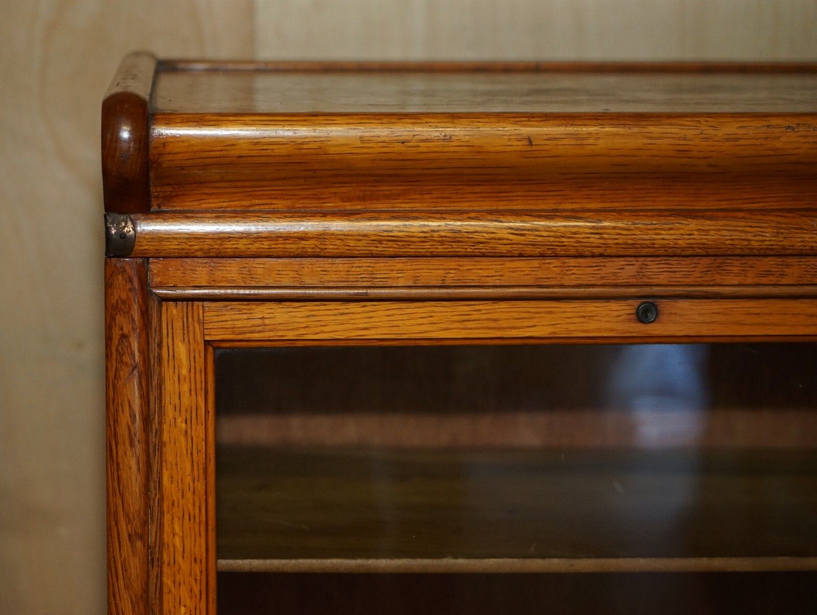 Super Rare Antique Globe Wernicke Haberdashery Shops Cabinet Filing Bookcase photo buy