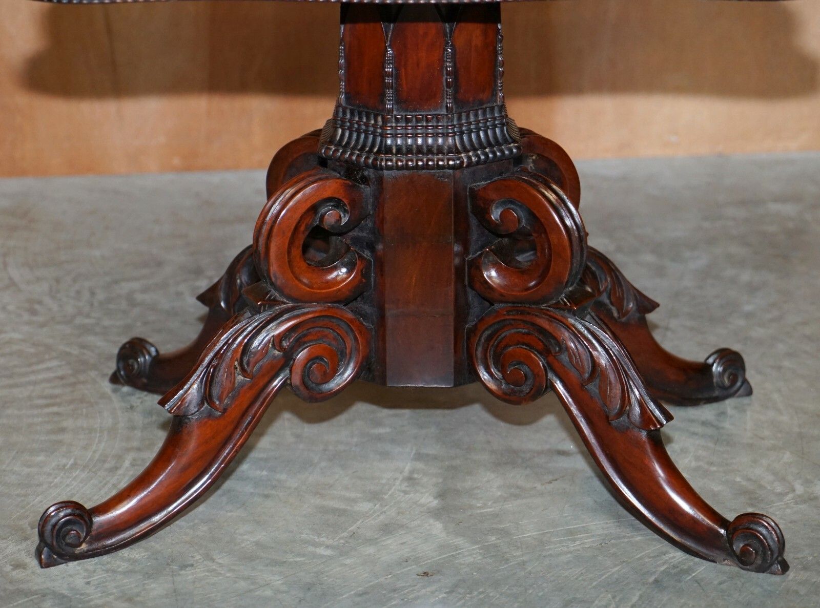 Restored Antique Gillows Cuban Mahogany Dumb Waiter Metamorphic Occasional Table photo Furniture