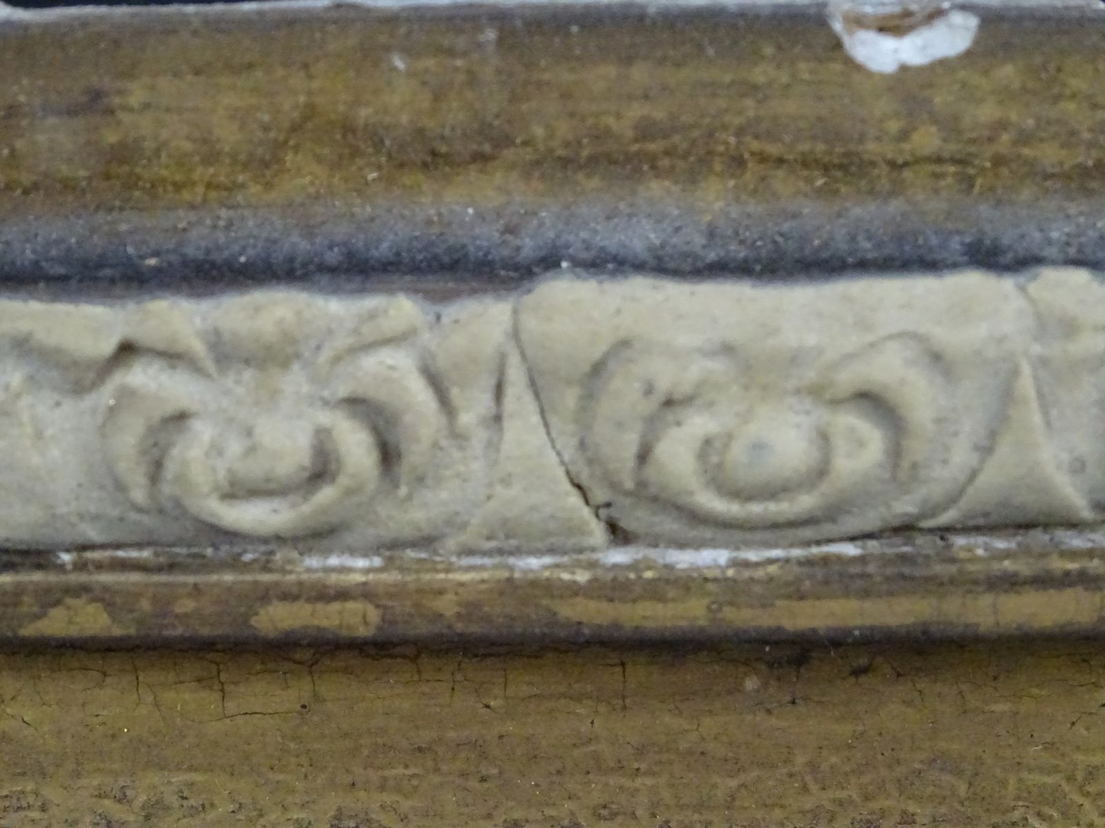 Victorian Gilt Gesso Frame (No Glass) As Found. photo 225.0