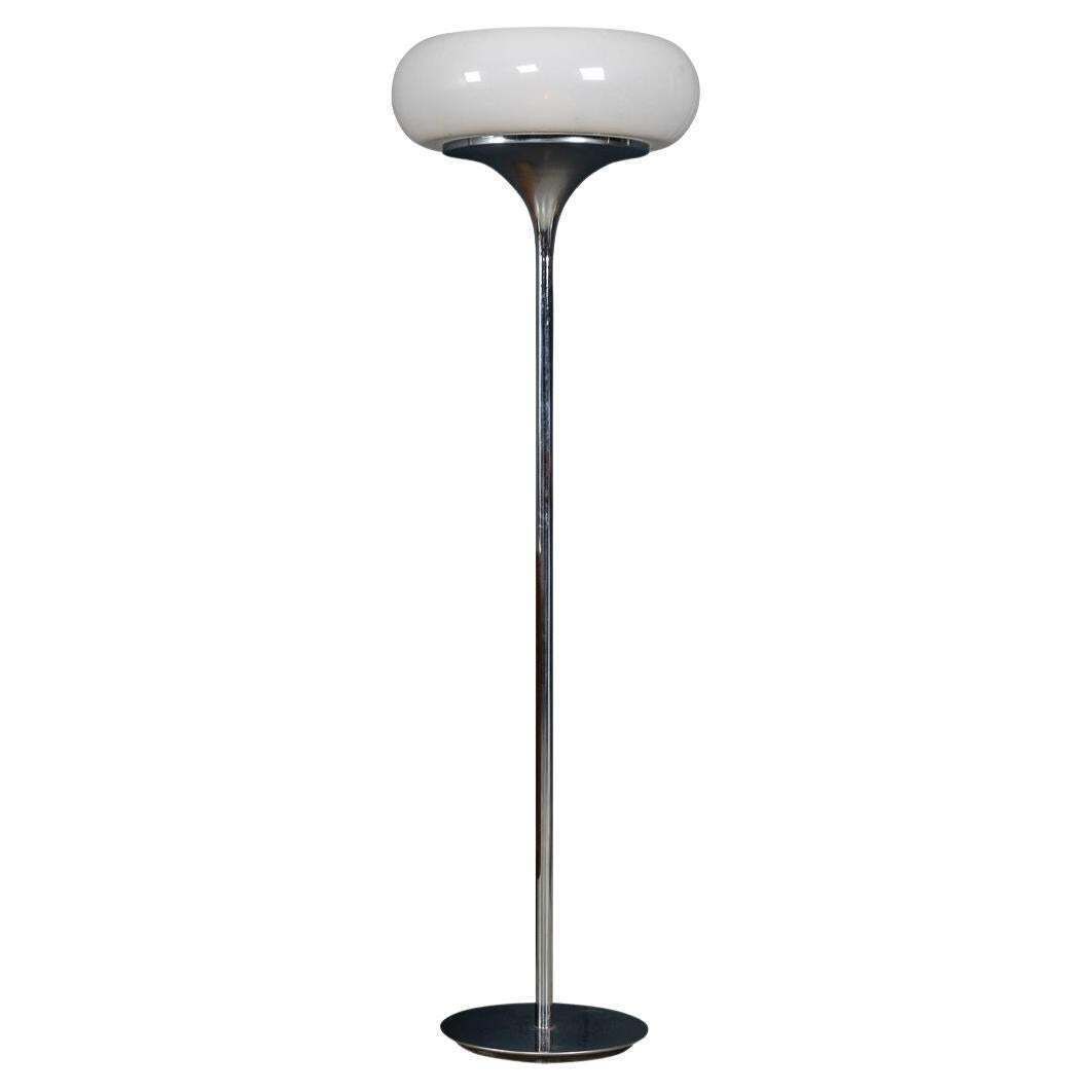 Vintage 20th Century Italian Floor Lamp By Harvey Guzzini For Guzzini C.1970