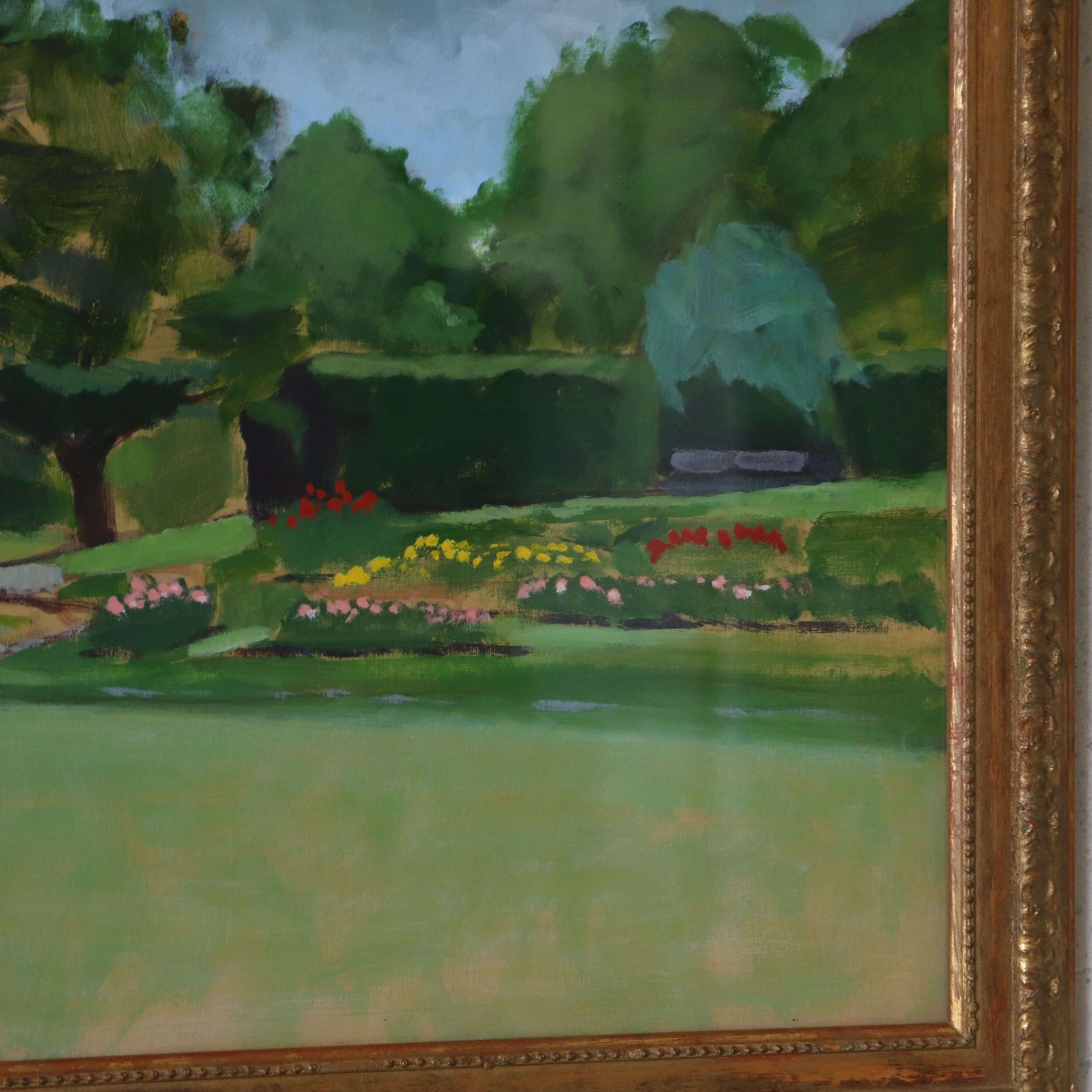 “The Rose Garden – Pembroke Lodge, Richmond Park” By Artist Michael Strain photo Art