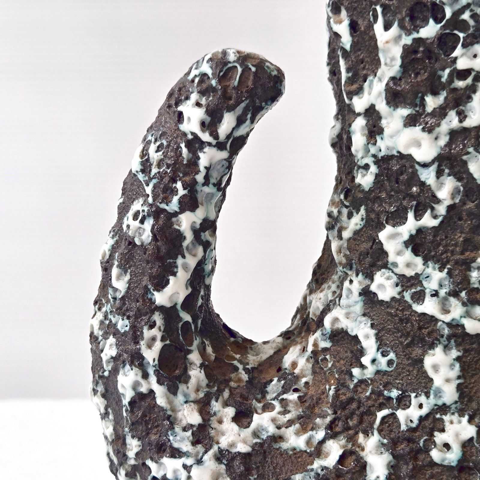 photo furniture Vintage 1960s Ceramic Vase Fat Lava Vallauris Marius Musarra 60s Retro 1960s
