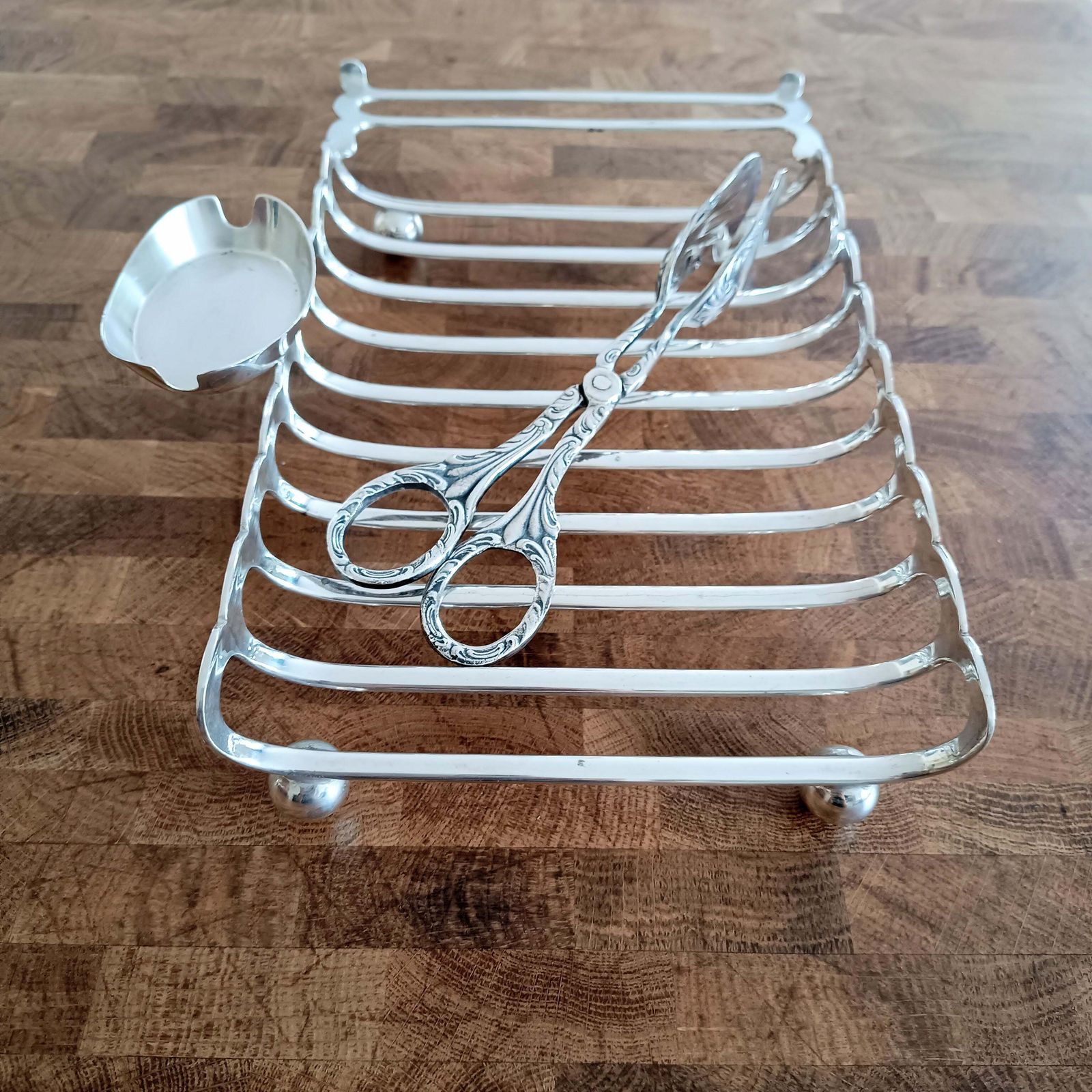 Home Decor Antique English Silver Plate Asparagus Server Drainer With Provencal Sauce Or Butter Side Dish Signed Late Victorian To Edwardian Sheffield photo