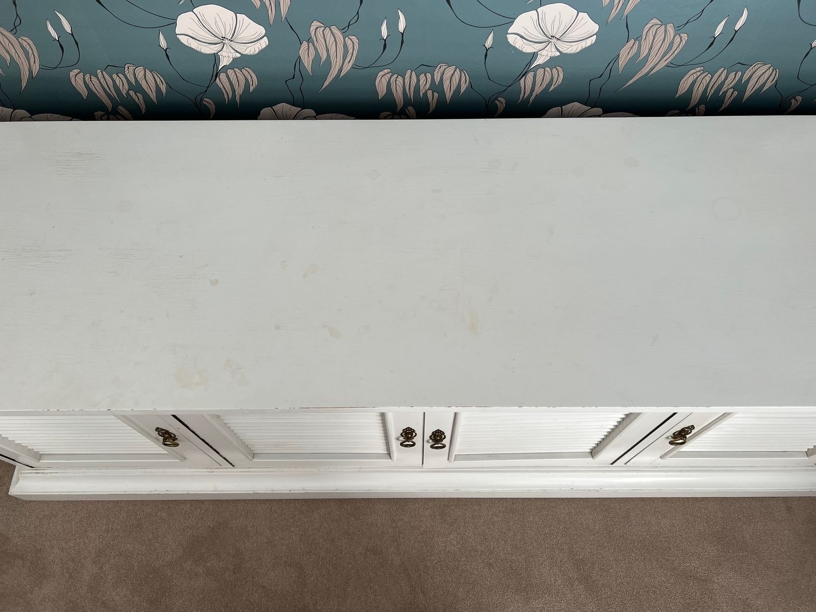 Younger Sideboard Mid Century Teak Painted photo vintage