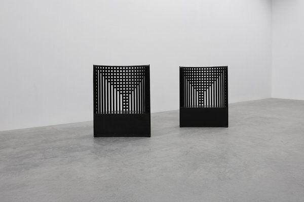 Black Willow Chairs By Charles Rennie Mackintosh For Atelier International, Italy, 1980s, Set Of 2 photo vintage