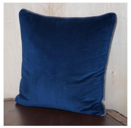 Set Of Four Velvet Upholstered George Smith Scatter Sofa Armchair Cushions 4 photo for sale