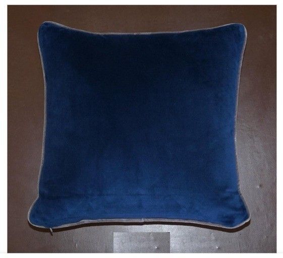 Set Of Four Velvet Upholstered George Smith Scatter Sofa Armchair Cushions 4 photo Textiles