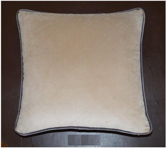 Set Of Four Velvet Upholstered George Smith Scatter Sofa Armchair Cushions 4 photo vinterior
