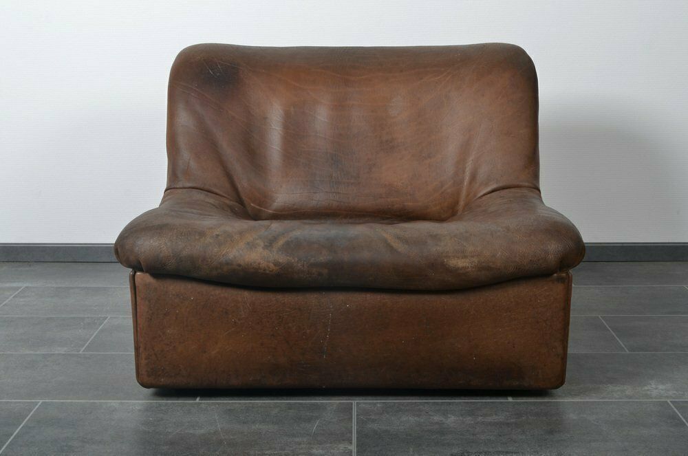 photo furniture Ds46 Club Chair In Bullhide Leather From De Sede