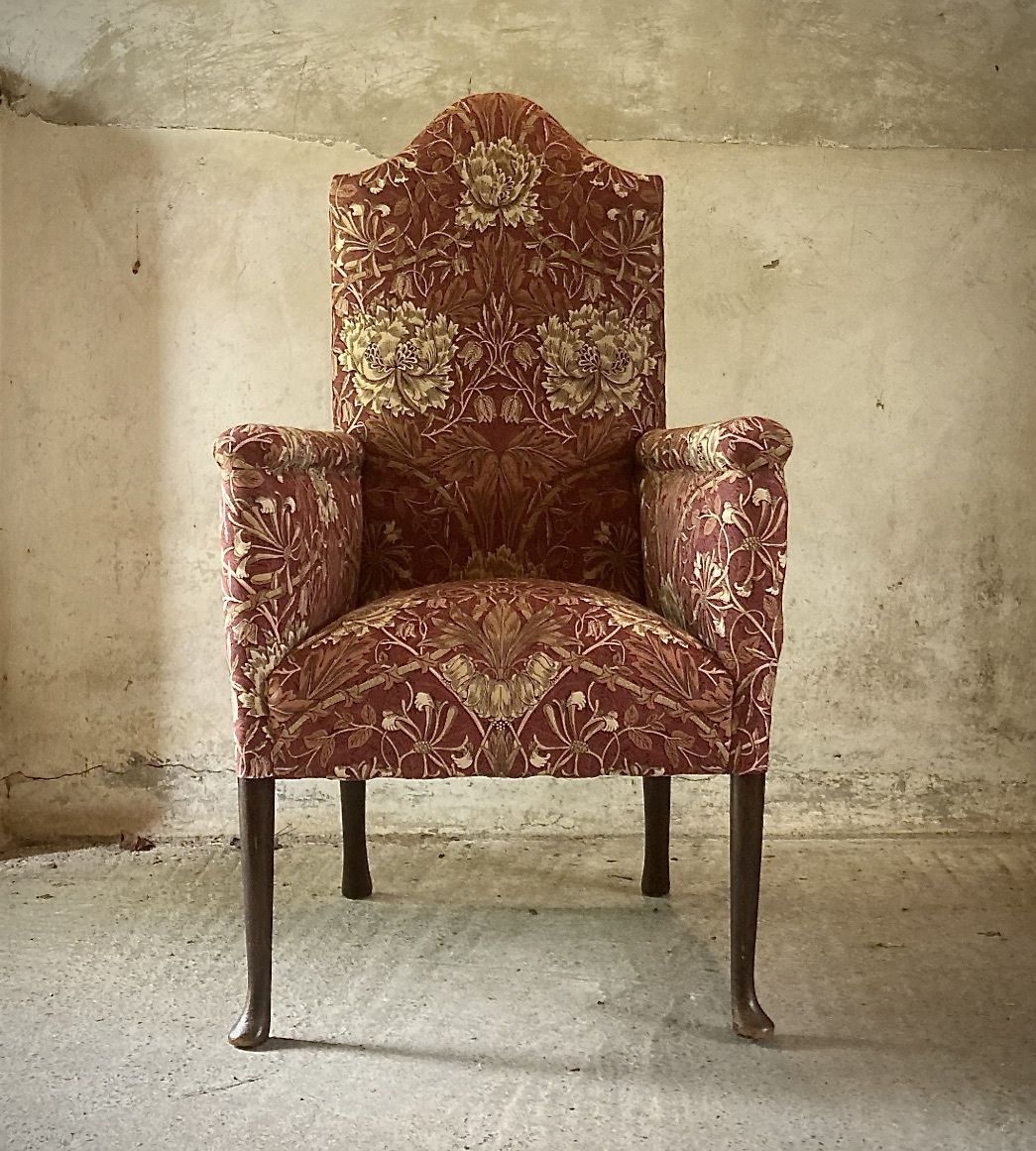 High Back Arts And Crafts Armchair By William Birch photo furniture