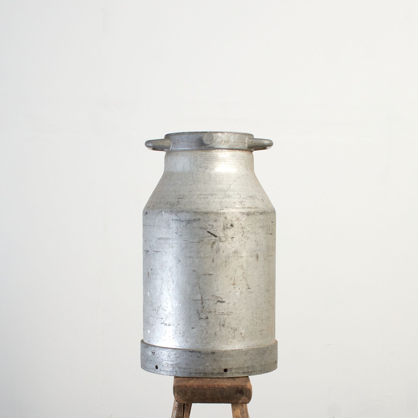 Antique Aluminium Milk Churn, 1950s photo for sale