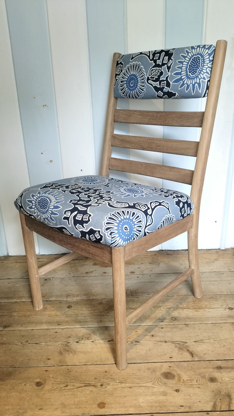 1960's Refurbished Ladder Back Chair