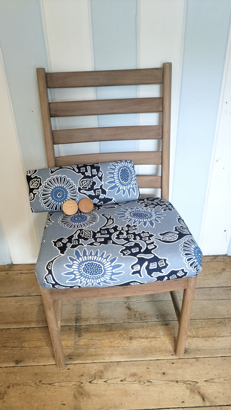 1960's Refurbished Ladder Back Chair photo buy
