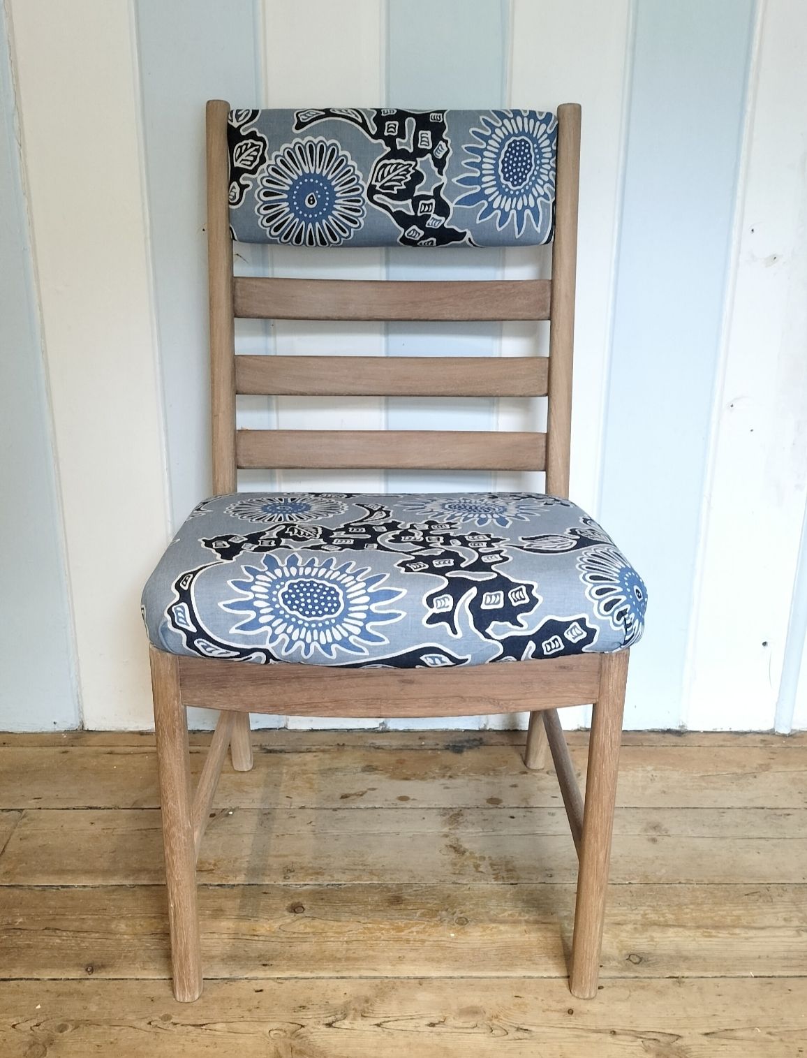 photo for sale 1960's Refurbished Ladder Back Chair