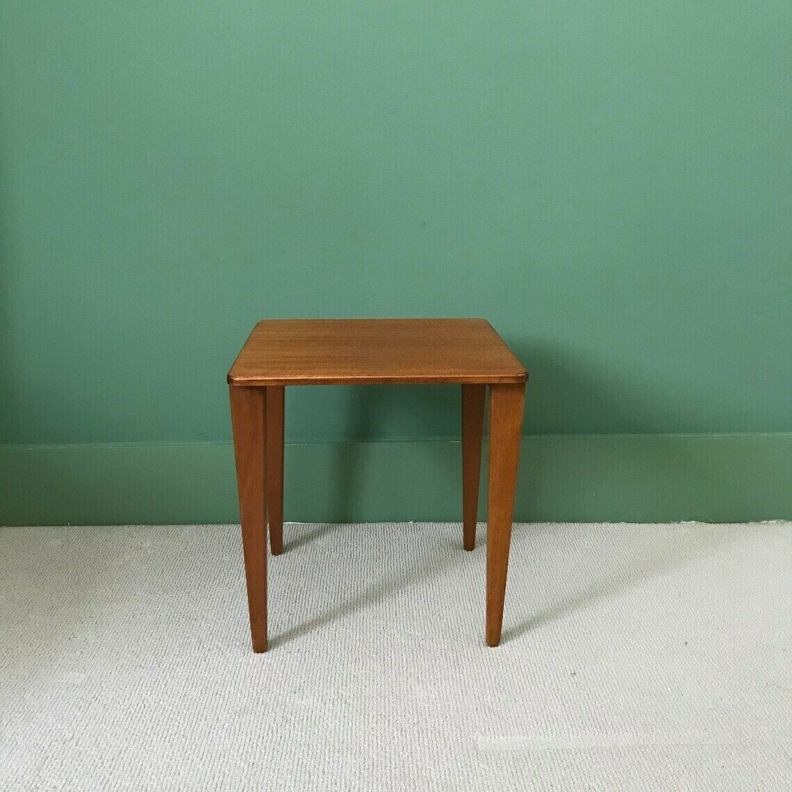 Mid Century Teak Table Nest Gordon Russell 1950 Coffee Tables Teak Furniture photo for sale