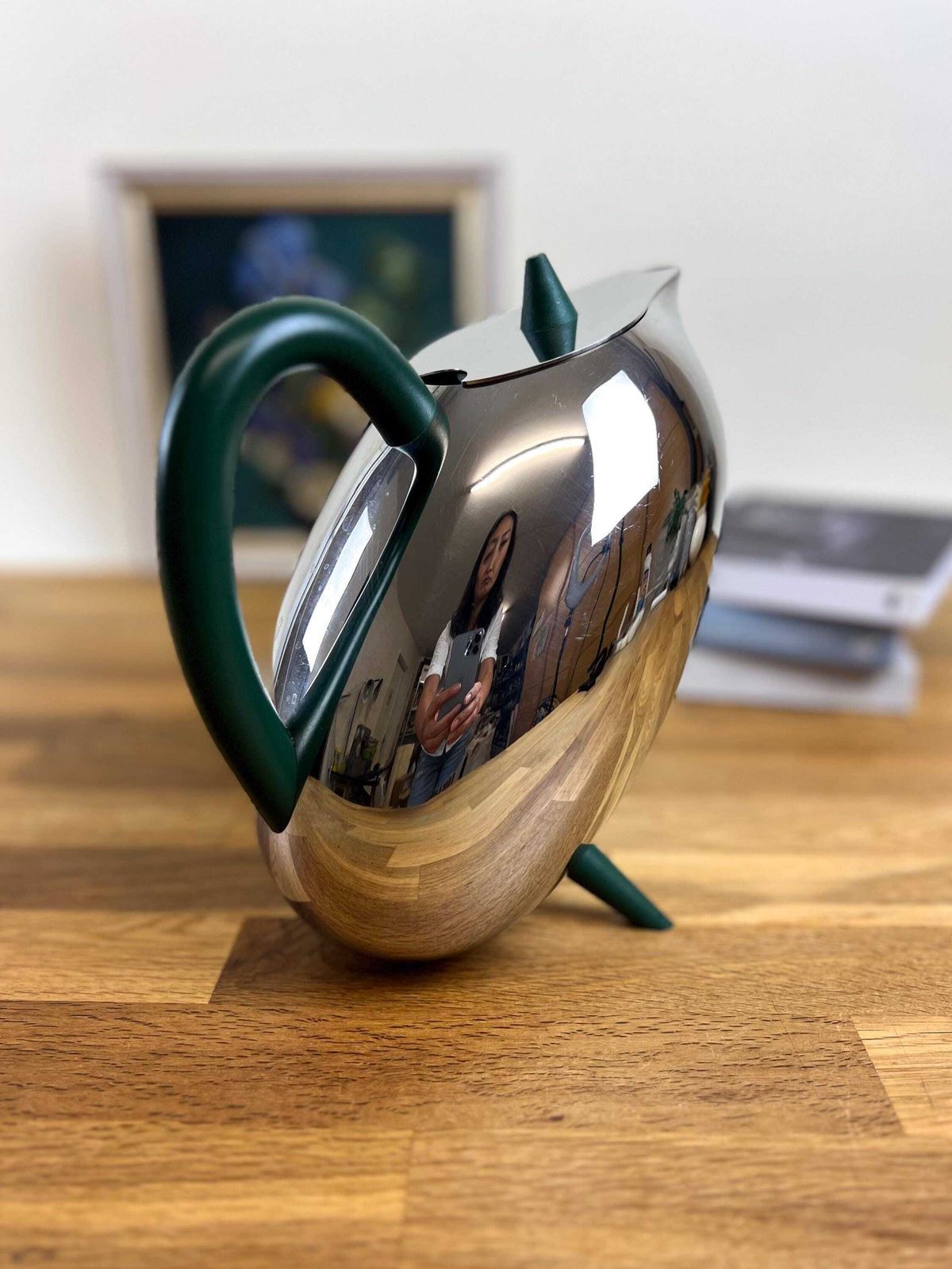 Alessi Penguin Teapot By Pierangelo Caramia   Limited Edition   Vintage Memphis Era Design photo Home Decor