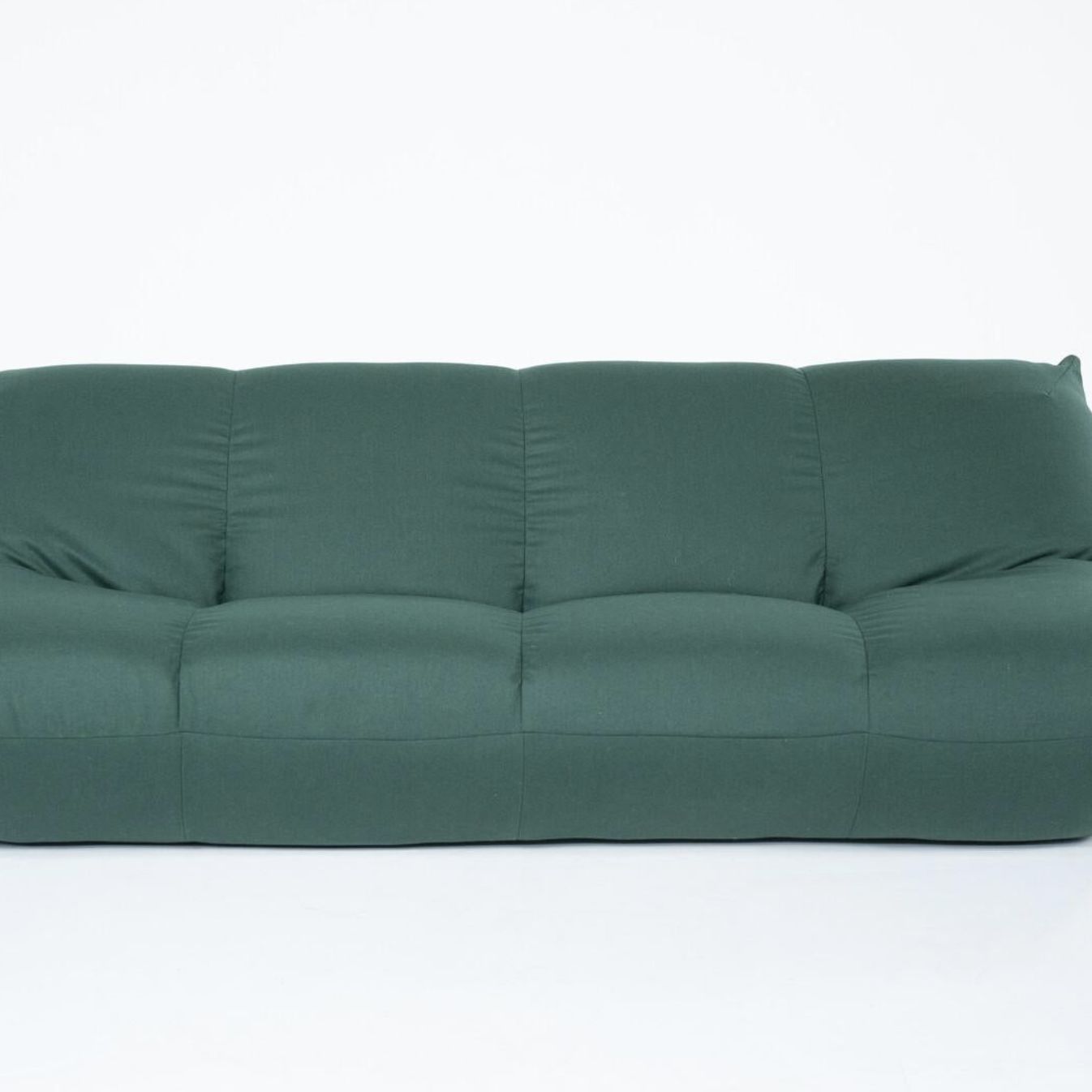 Mid Century Modern Green Papillon Sofa By Giovannetti, Italy, 1970s photo buy