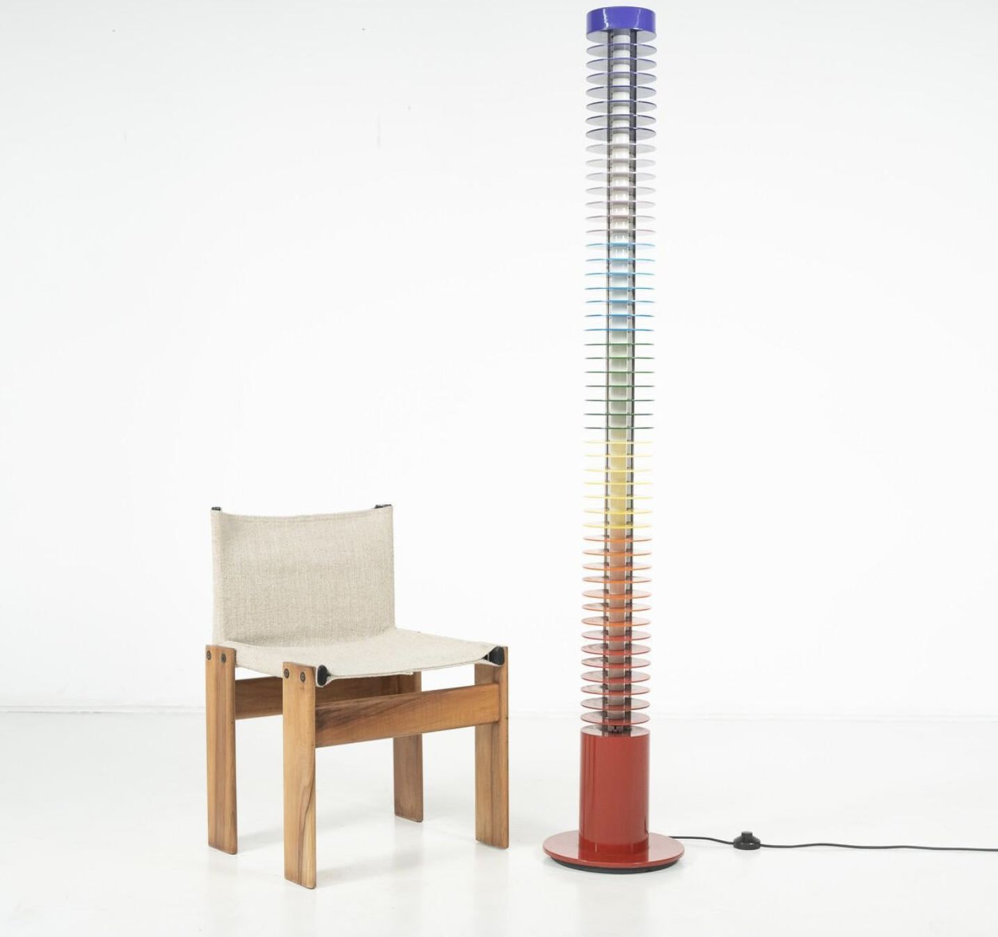 15210.0 Floor Lamp Model “Iride” By Ico Parisi, Manufactured By Lamperti, Italy photo
