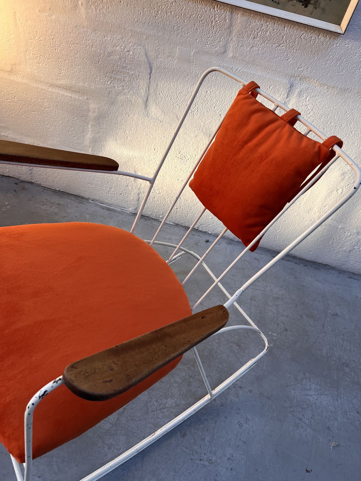 Mid Century Vintage Ernest Race Rocking Chair photo furniture