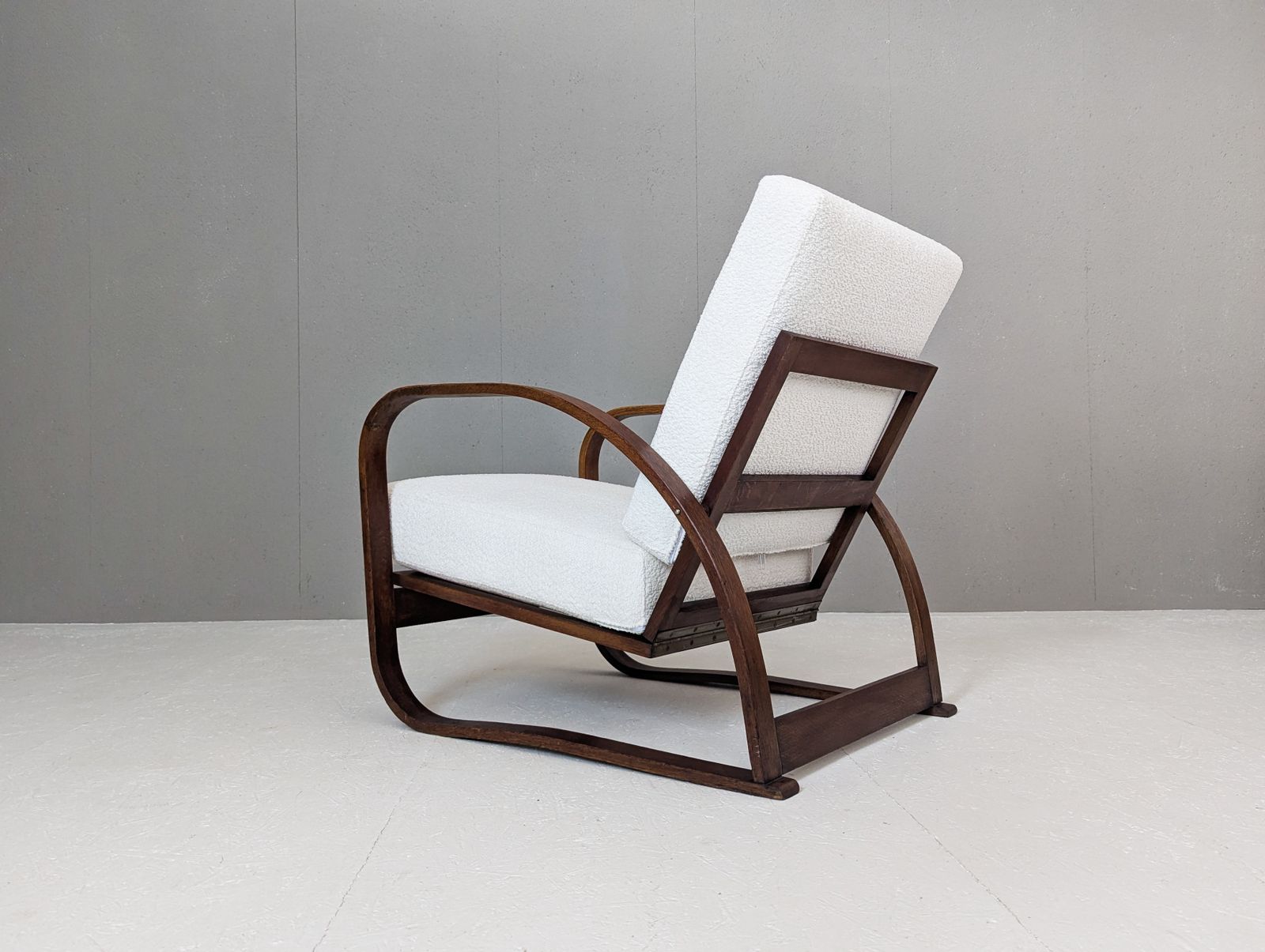 Adjustable H 70 Lounge Chair By Jindřich Halabala For Up Závody, 1930s photo 2600.0