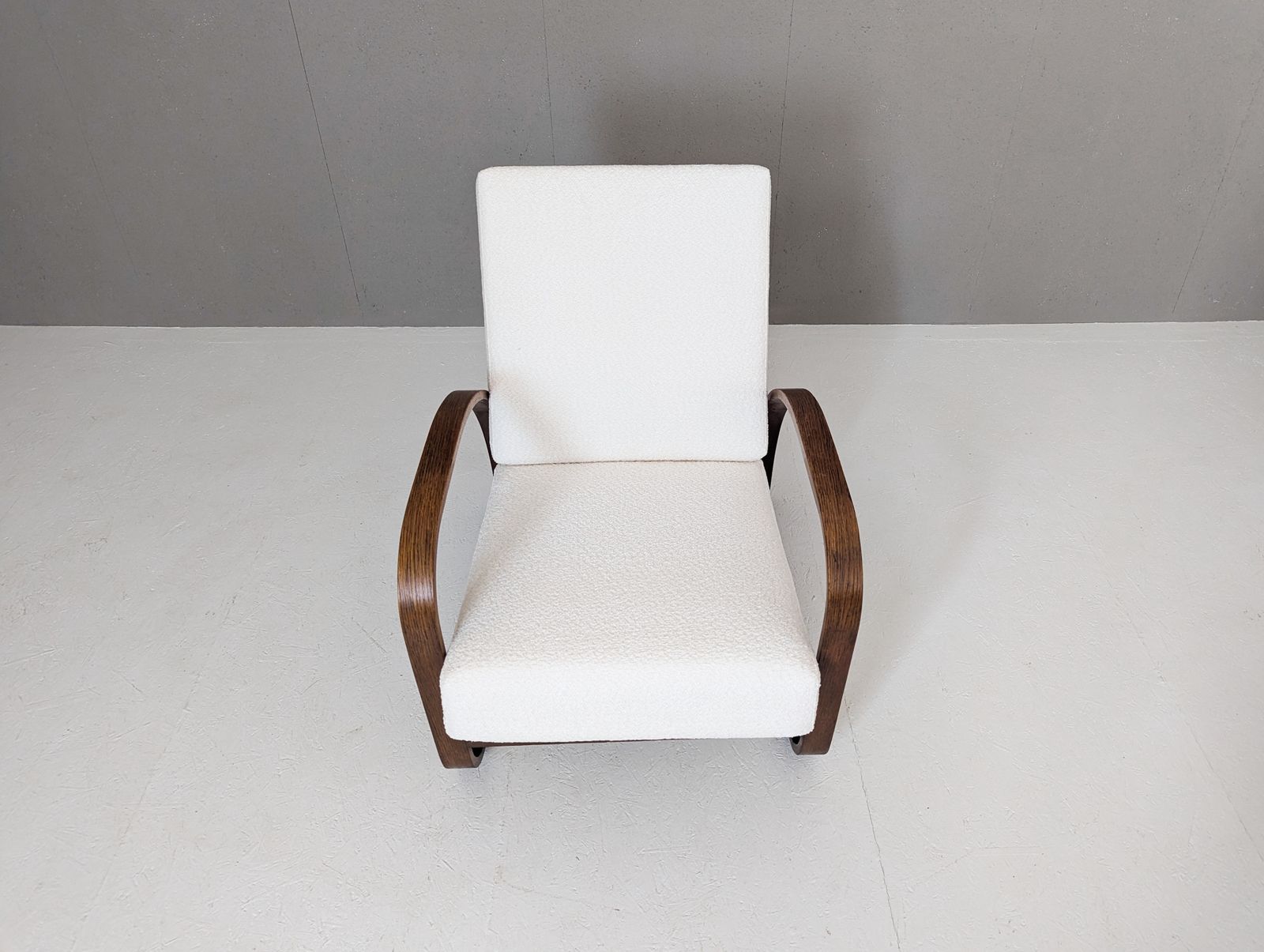 photo for sale Adjustable H 70 Lounge Chair By Jindřich Halabala For Up Závody, 1930s