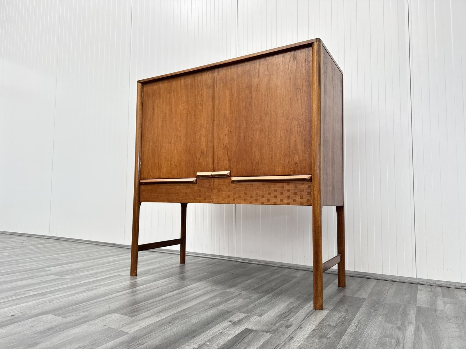 Mid Century Teak Drinks Cabinet By McIntosh Of Kirkcaldy photo vintage