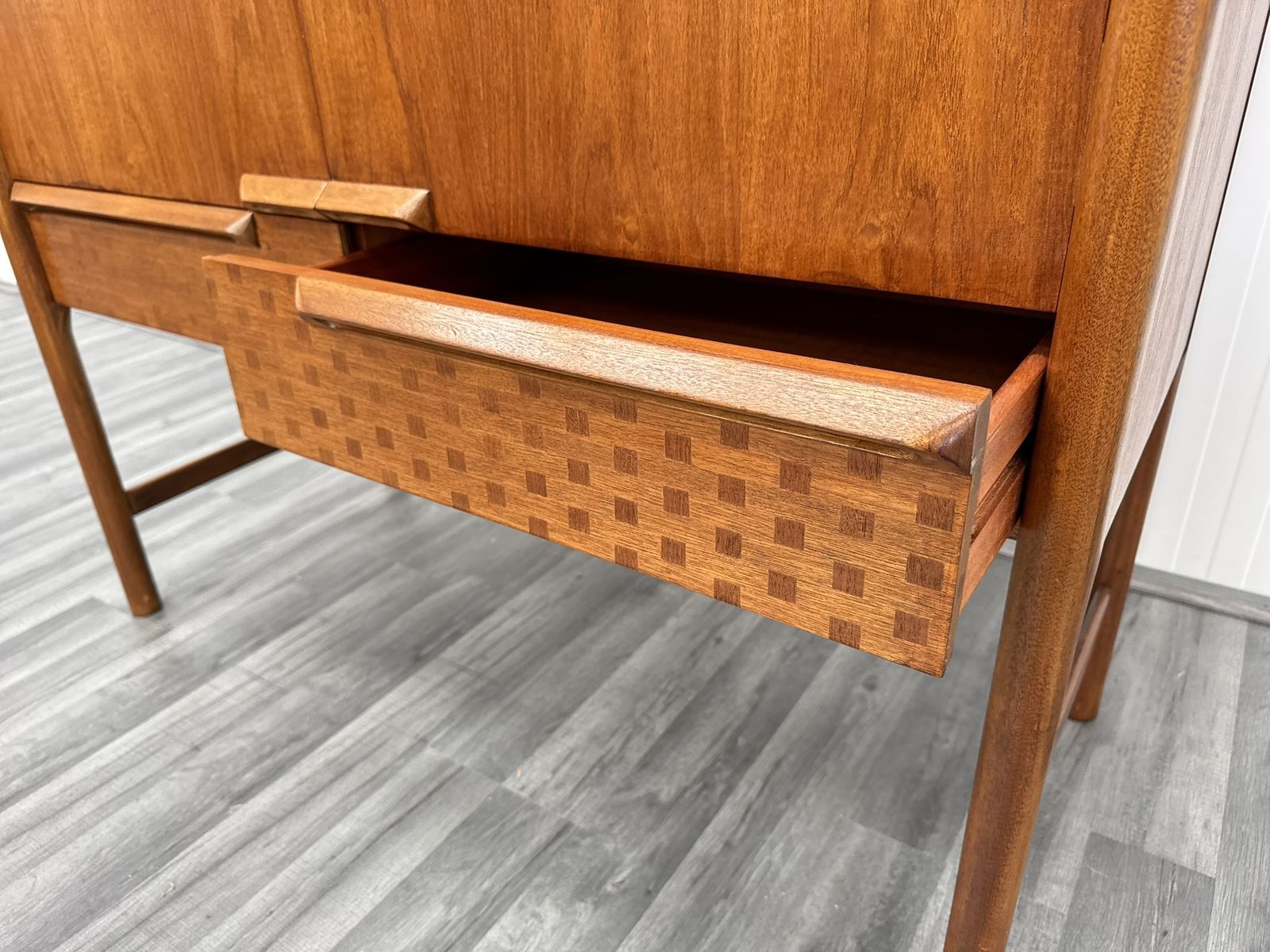 Furniture Mid Century Teak Drinks Cabinet By McIntosh Of Kirkcaldy photo