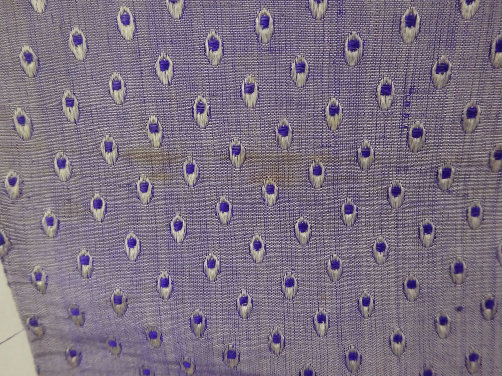 360.0 4 Original Victorian Taffeta Fabric Wedding Dress Fabric Panels (1845) photo